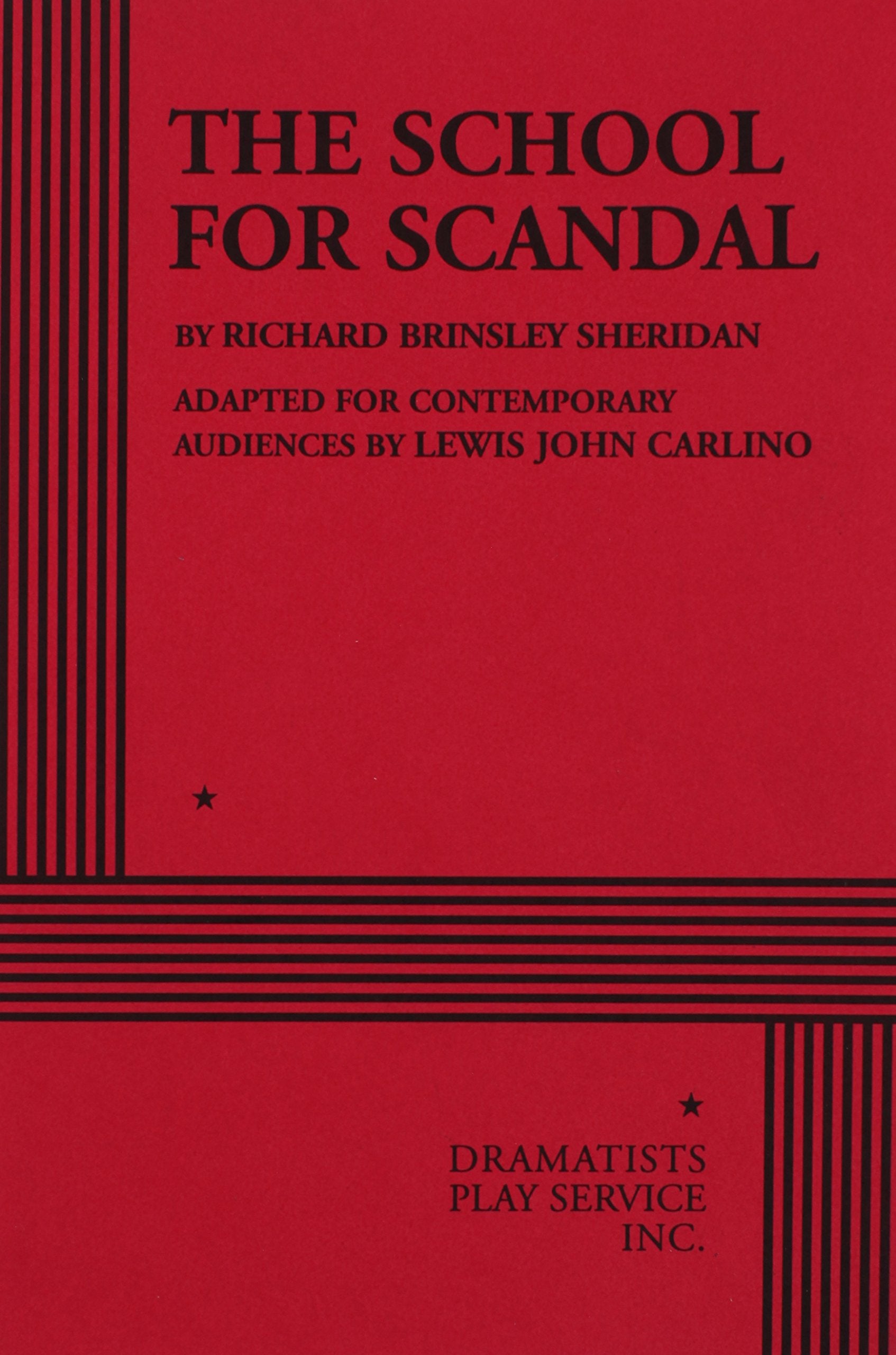 The School for Scandal Film, Art & Culture