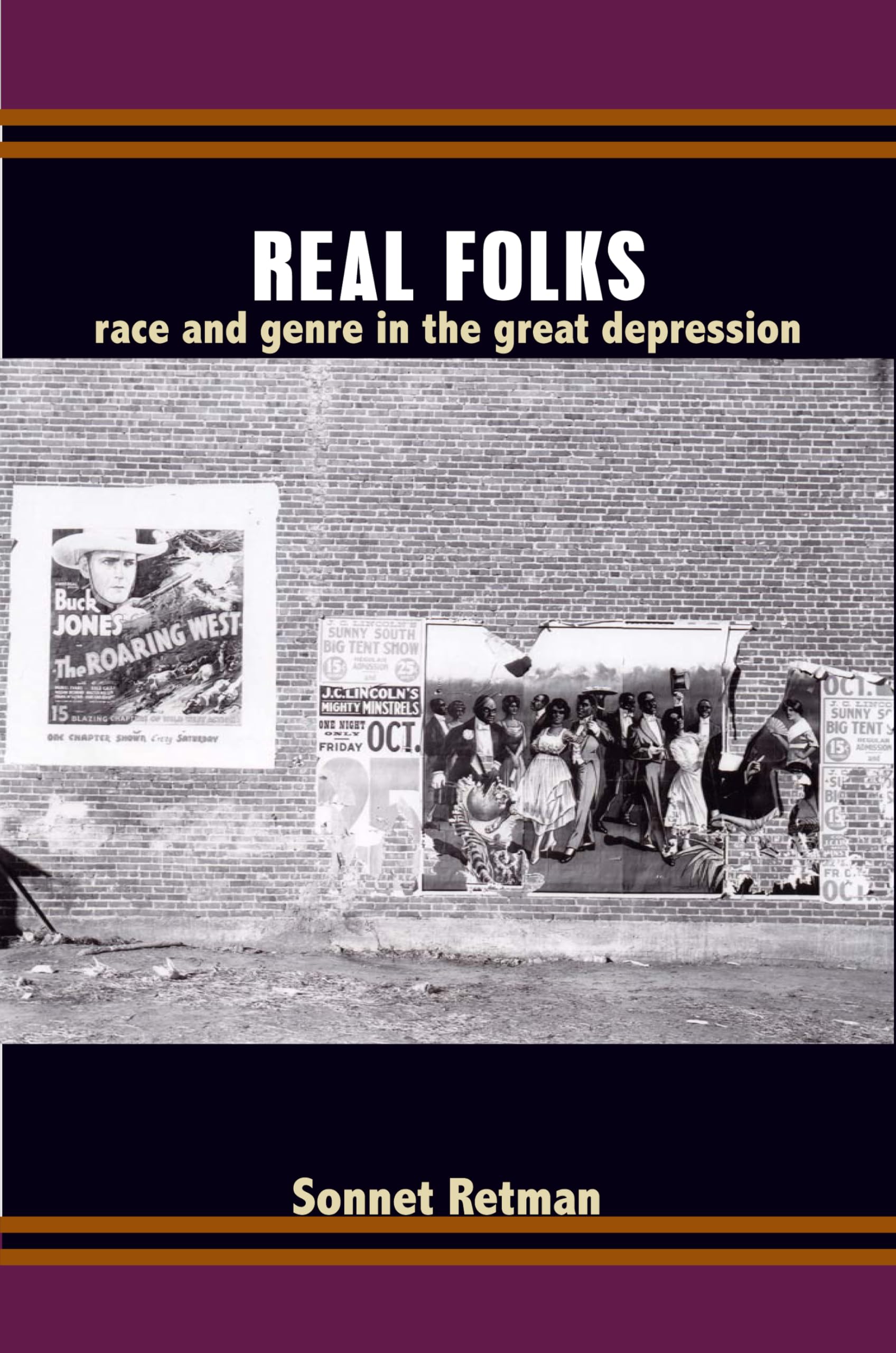 Real Folks: Race and Genre in the Great Depression Books