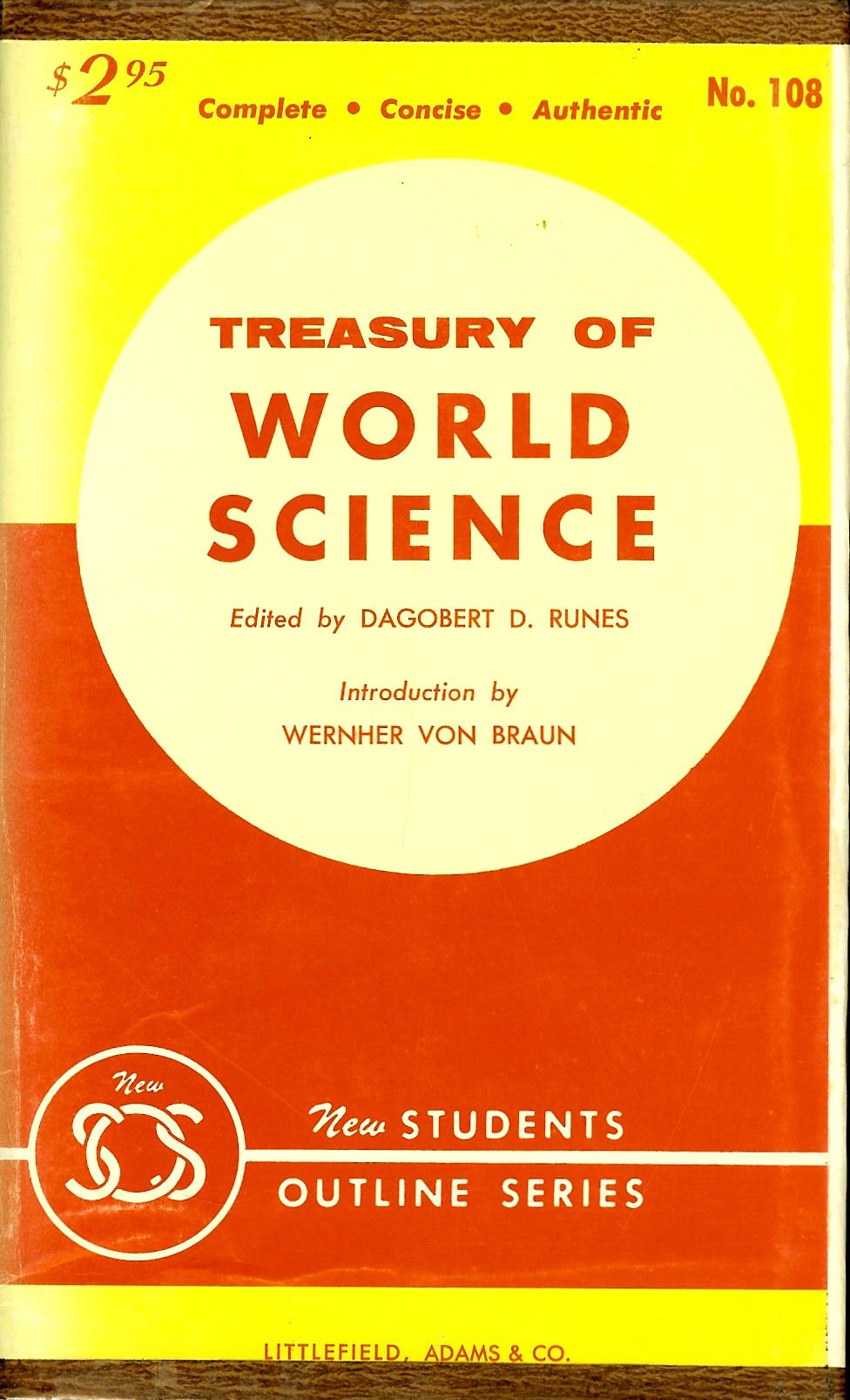 Treasury of World Science Books