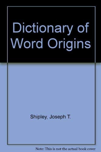 Dictionary of Word Origins Social Sciences