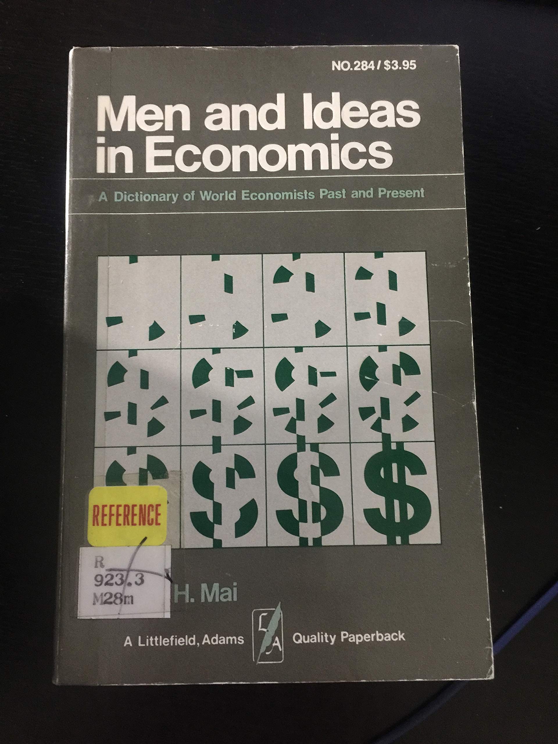Men and Ideas in Economics Business, Finance & Career