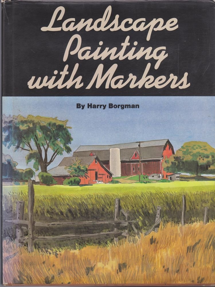 Landscape painting with markers Film, Art & Culture