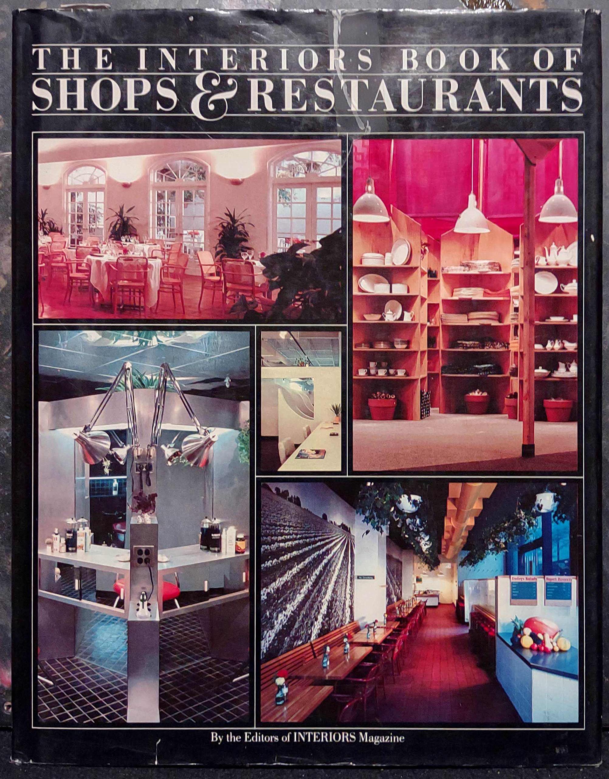 "Interiors" Book of Shops and Restaurants Architecture