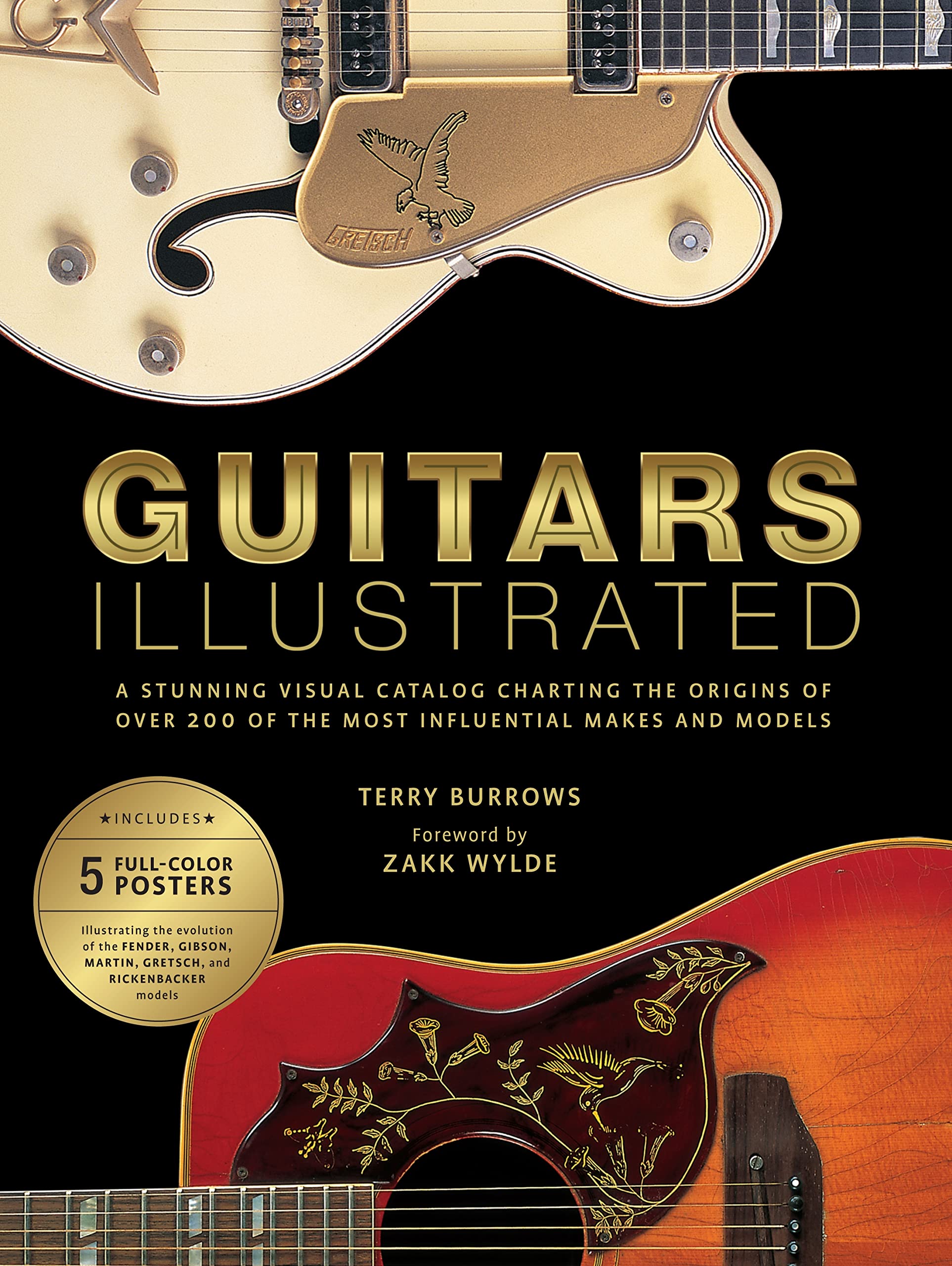 Guitars illustrated livre sur la musique book