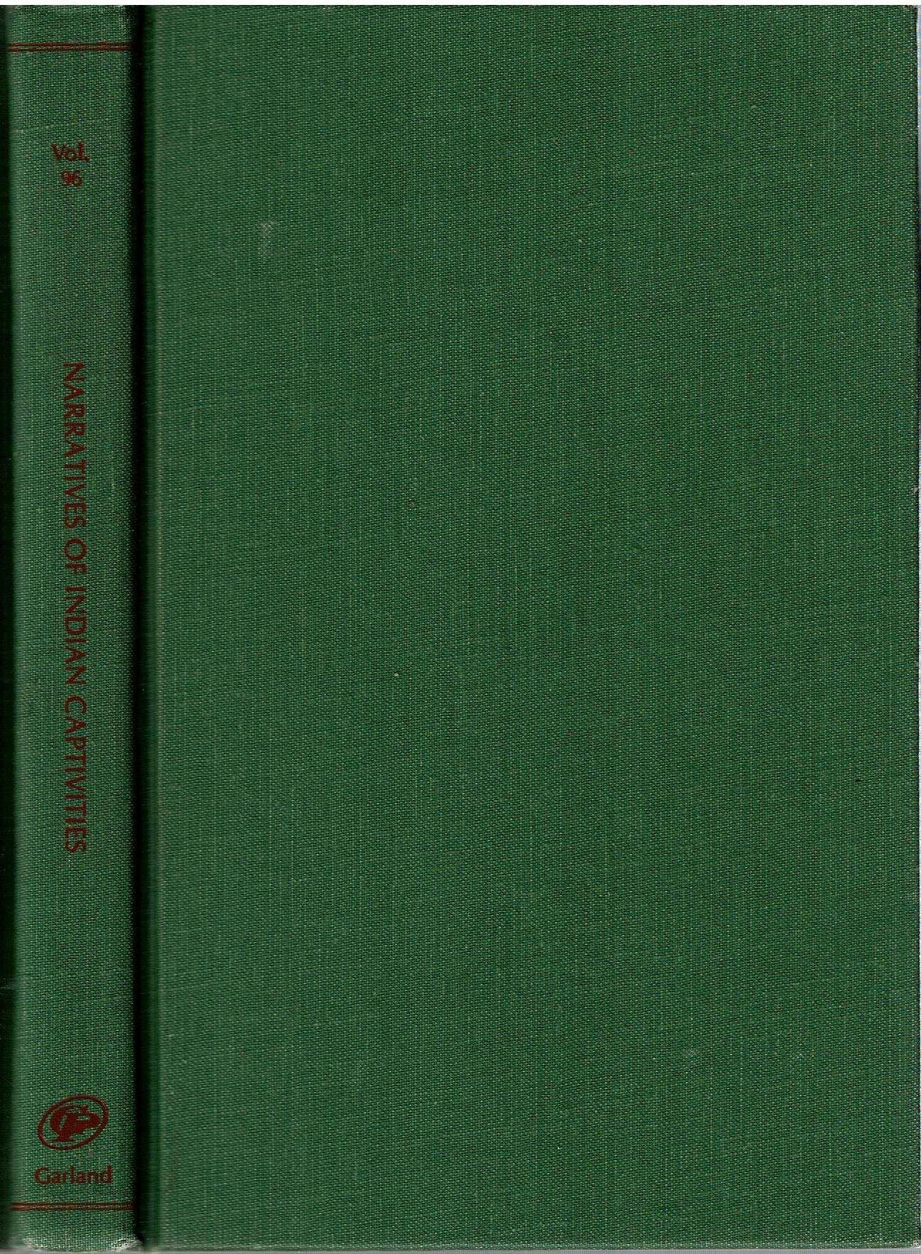 Captivity of Father Peter Millet...and Other Works Memories