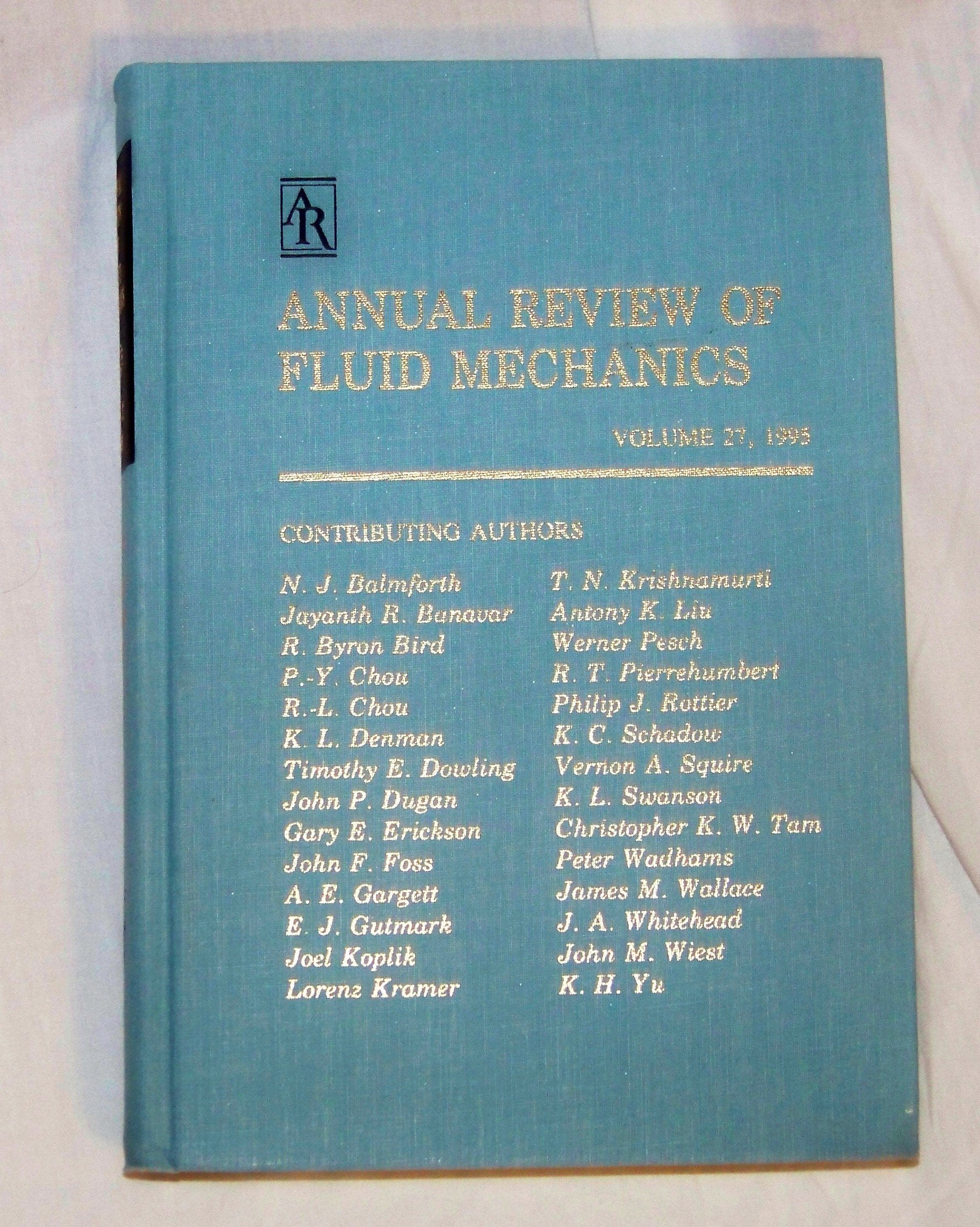 Annual Review of Fluid Mechanics Business & Technology