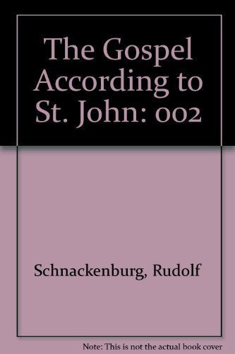 The Gospel According to St. John (002) Books