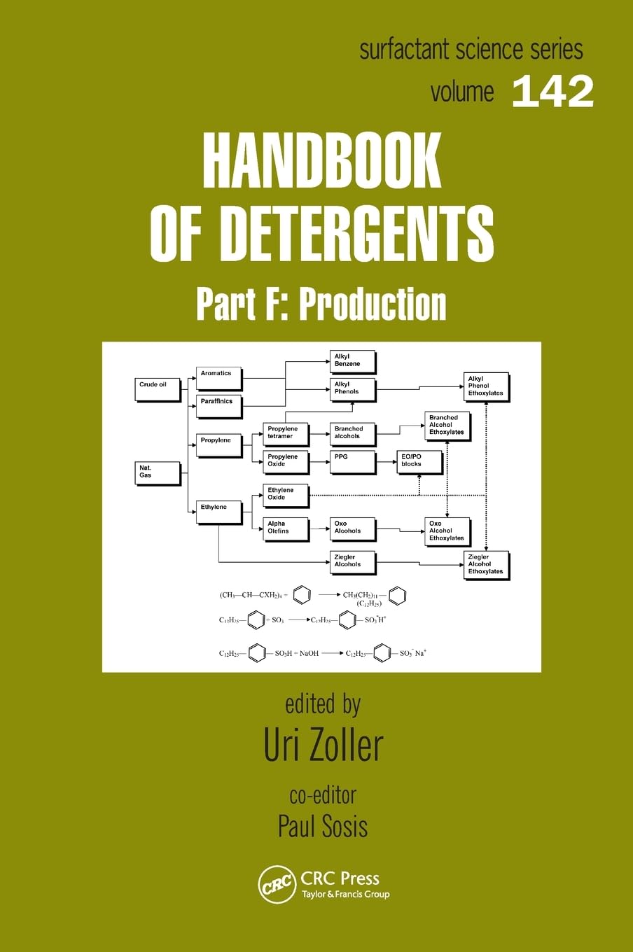 Handbook of Detergents, Part F: Production (Surfactant Science, 142, Band 142) Business & Technology