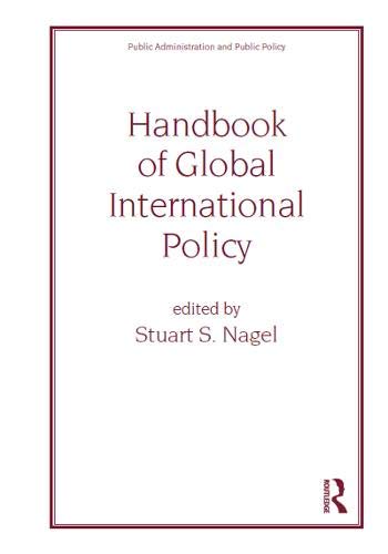 Handbook of Global International Policy Books