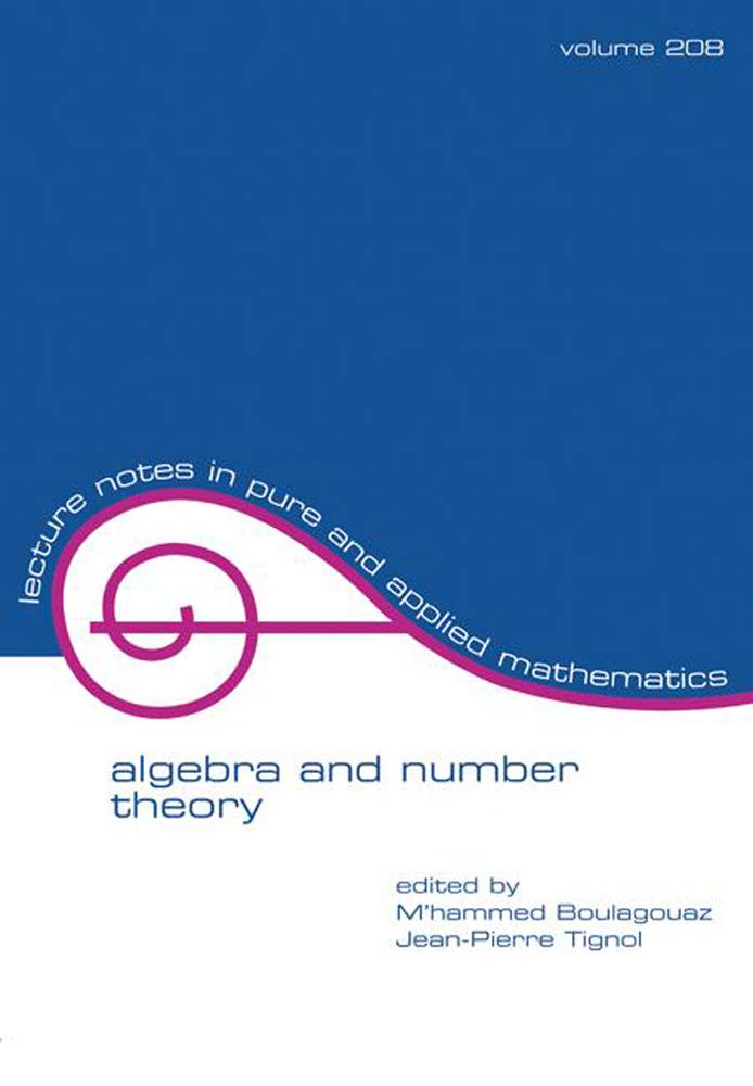 Algebra and Number Theory Mathematics
