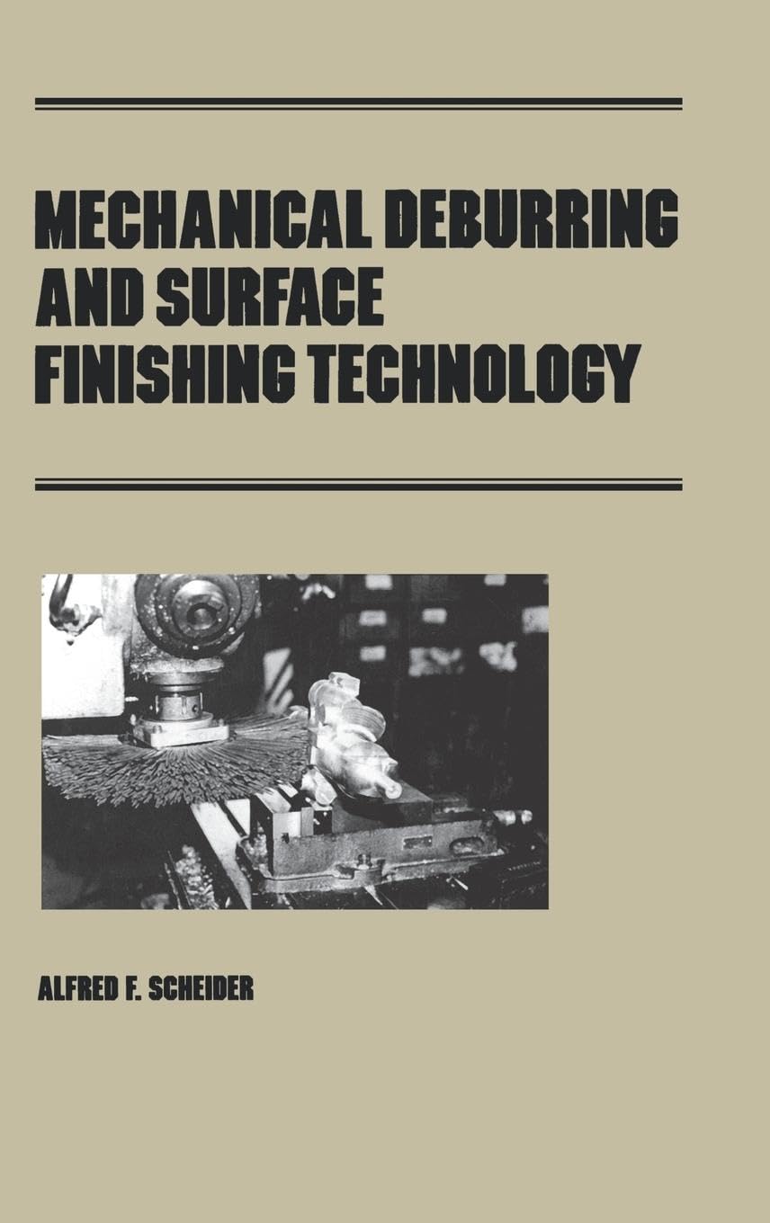 Product Image: Mechanical Deburring and Surface Finishing Technology