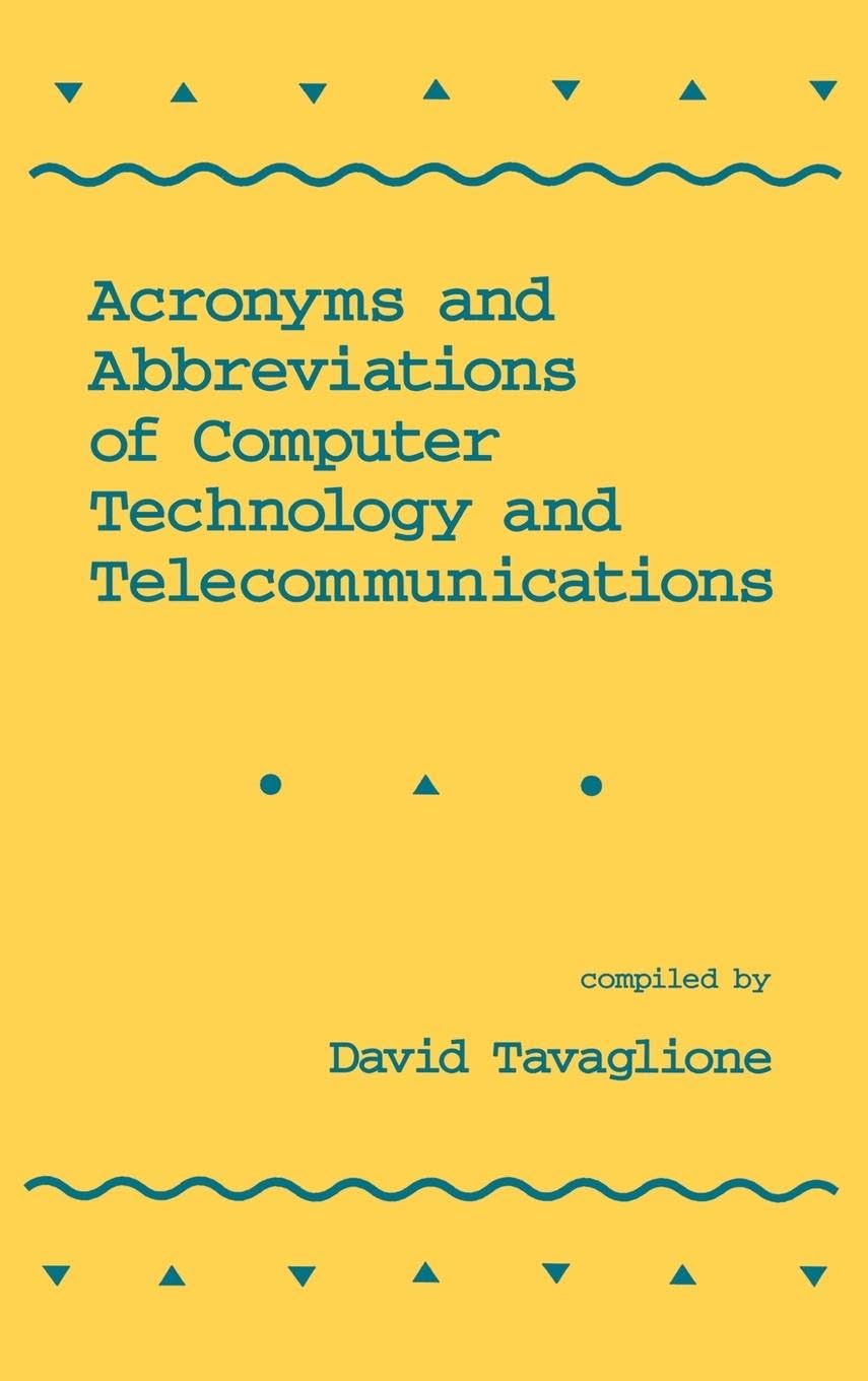 Acronyms and Abbreviations of Computer Technology and Telecommunications Social Sciences