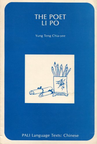 The Poet Li Po (Pali Language Texts-Chinese) Contemporary literature