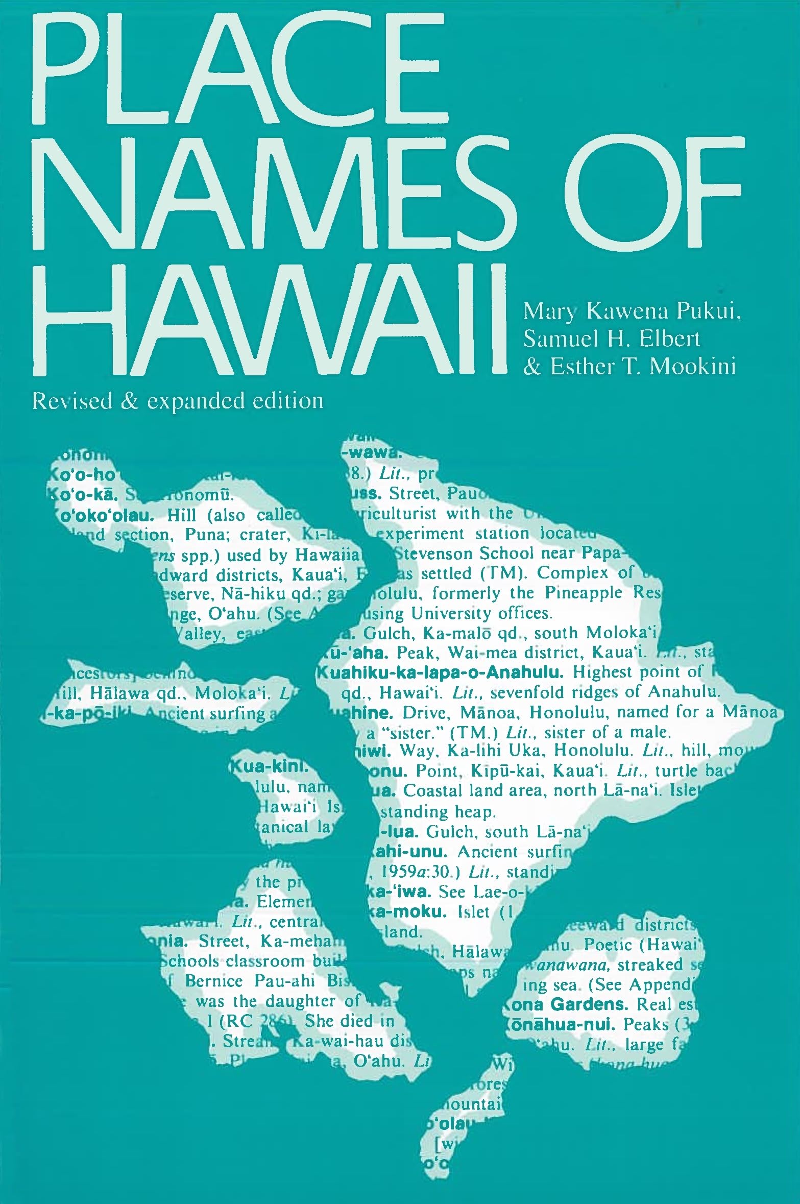 Place Names of Hawaii Social Sciences