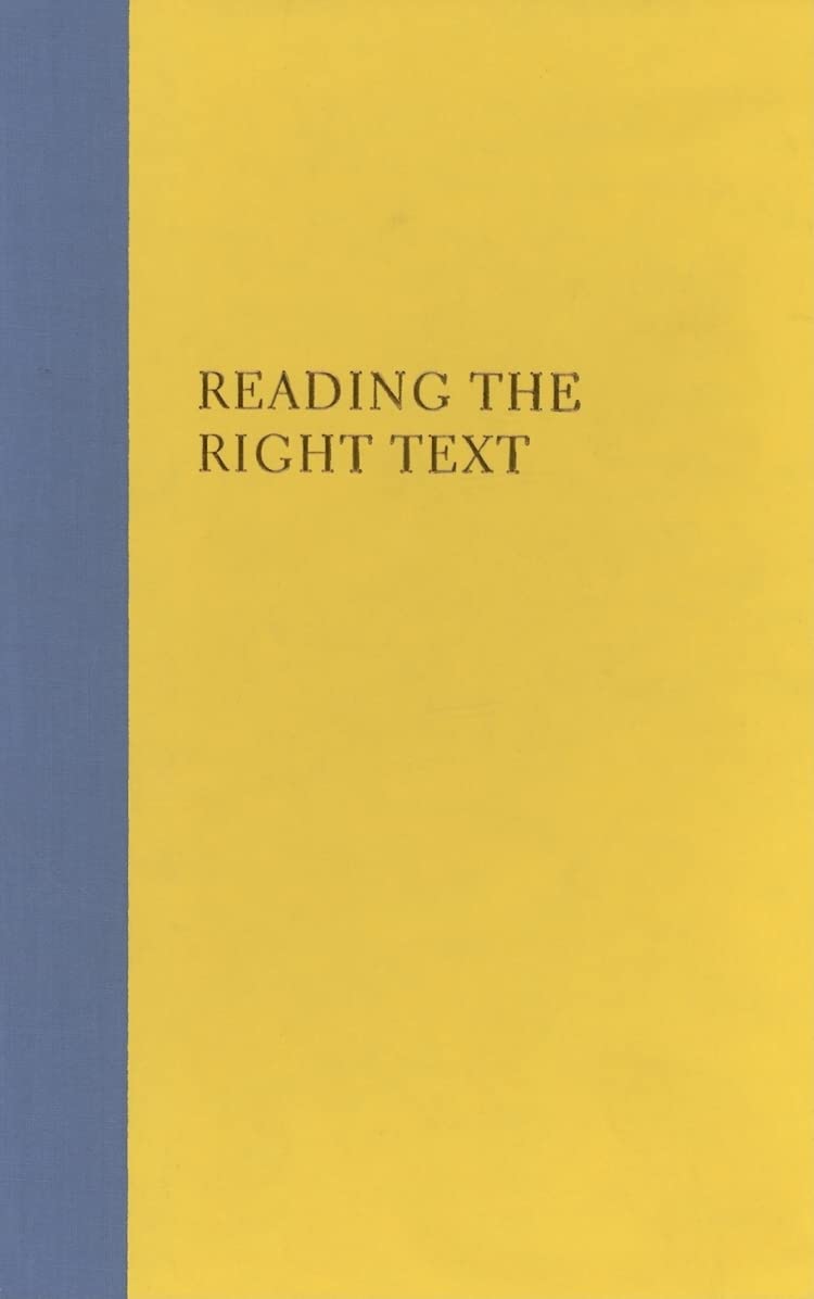 Reading the Right Text: An Anthology of Contemporary Chinese Drama General education