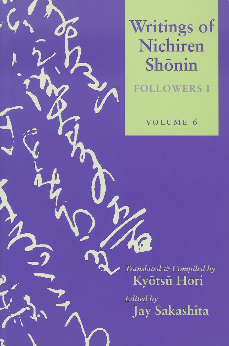 Writings of Nichiren Shonin: Followers I book