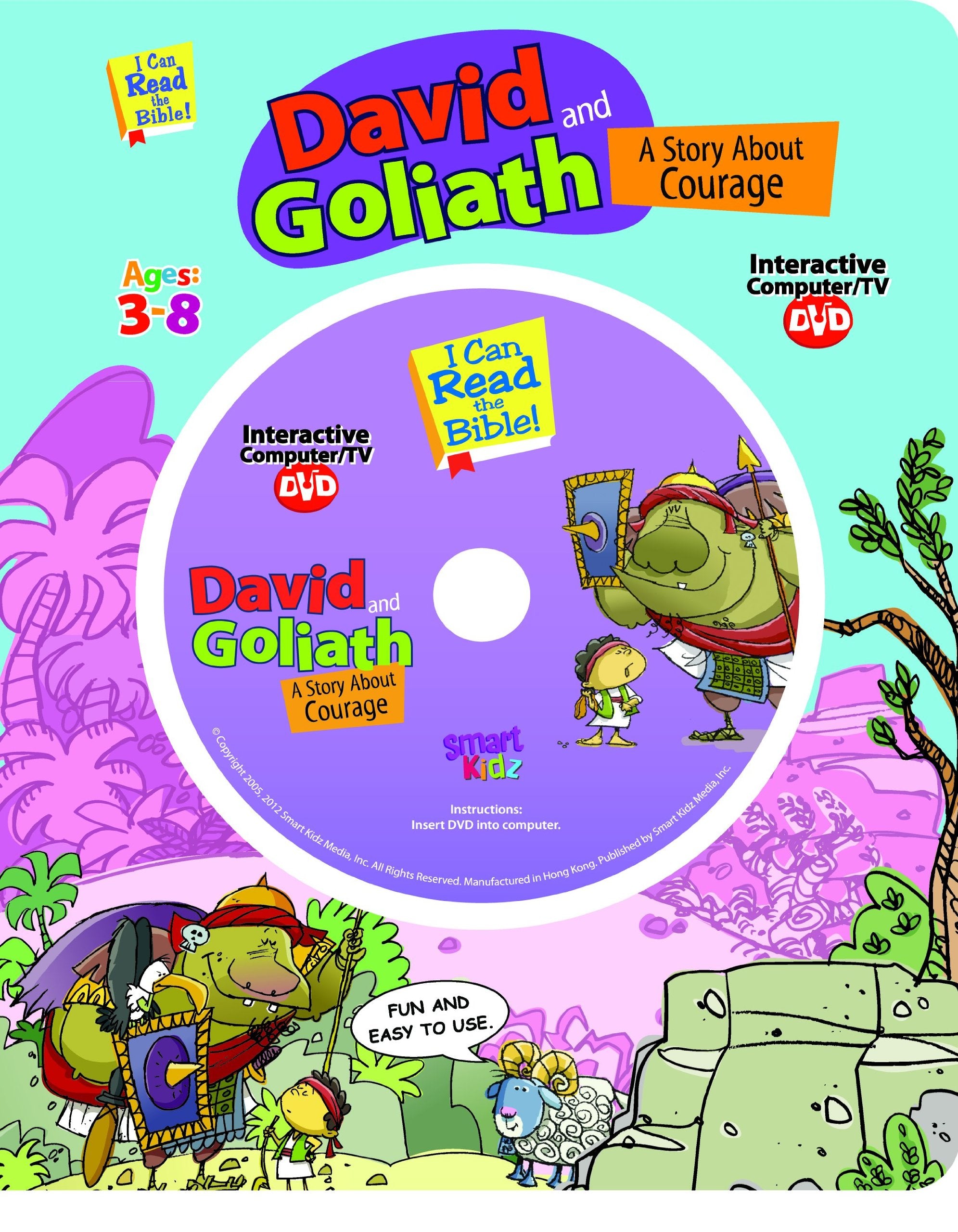 David and Goliath: A Story about Courage (I Can Read the Bible!) book