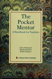 The Pocket Mentor a Handbook for Teachers Learning & Reference
