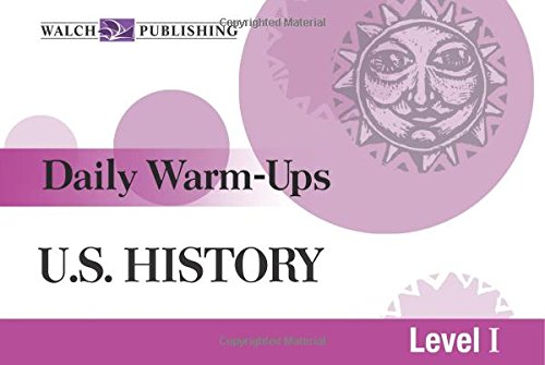 U.S. History Level I (Daily Warm Ups Level 1) Business, Finance & Career