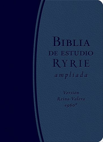 Biblia de estudio Ryrie: Reina-valera 1960, Azul, Duotono Religion & Esotericism