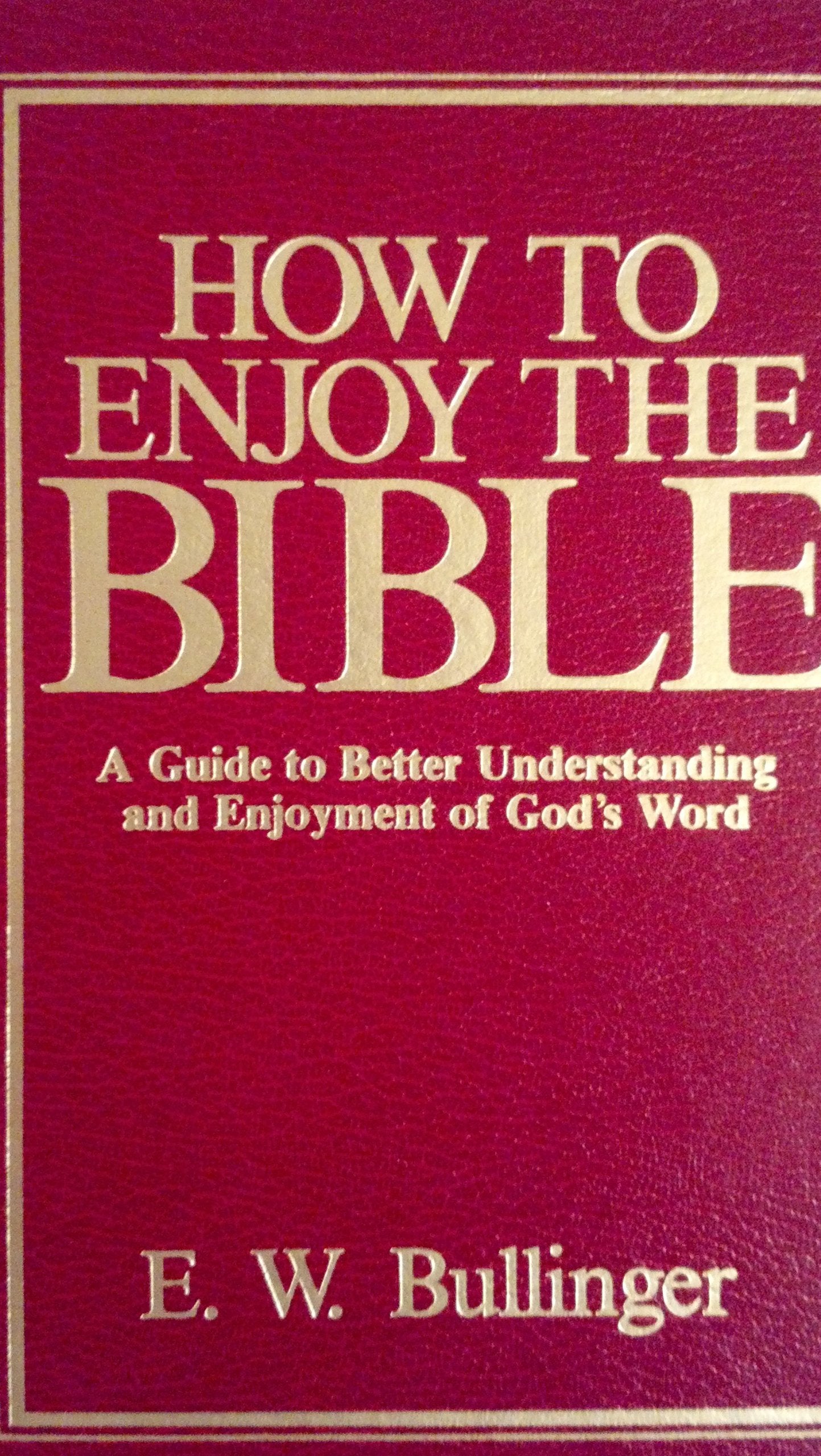 How to Enjoy the Bible: A Guide to Better Understanding and Enjoyment of God's Word Religion & Esotericism