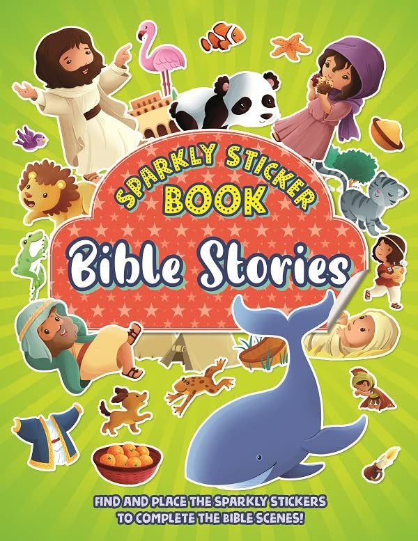 Bible Stories: Sparkly Sticker Book Non-fiction