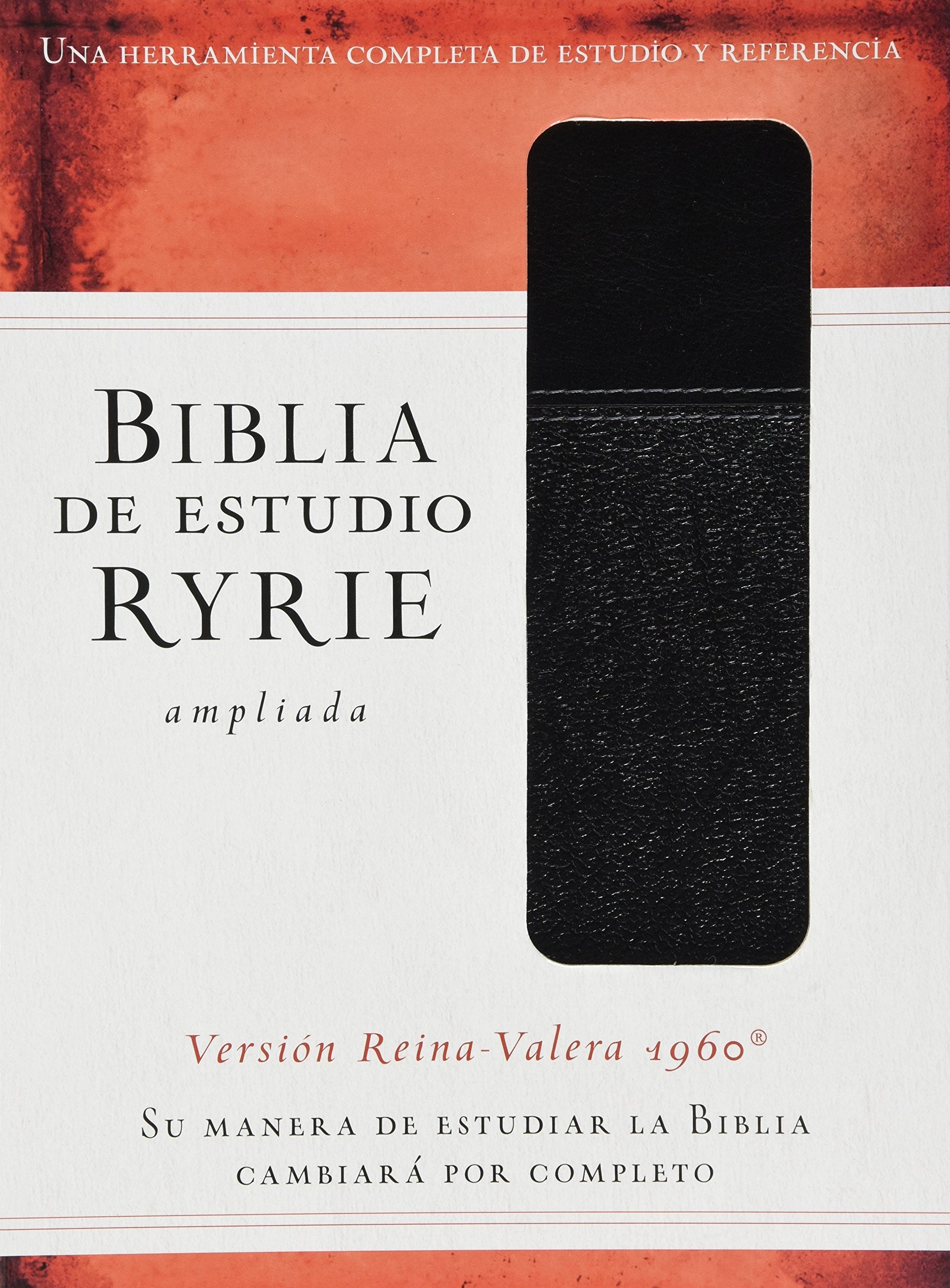Biblia de Estudio Ryrie Ampliada: Duo-Tono Negor Con Índice Film, Art & Culture
