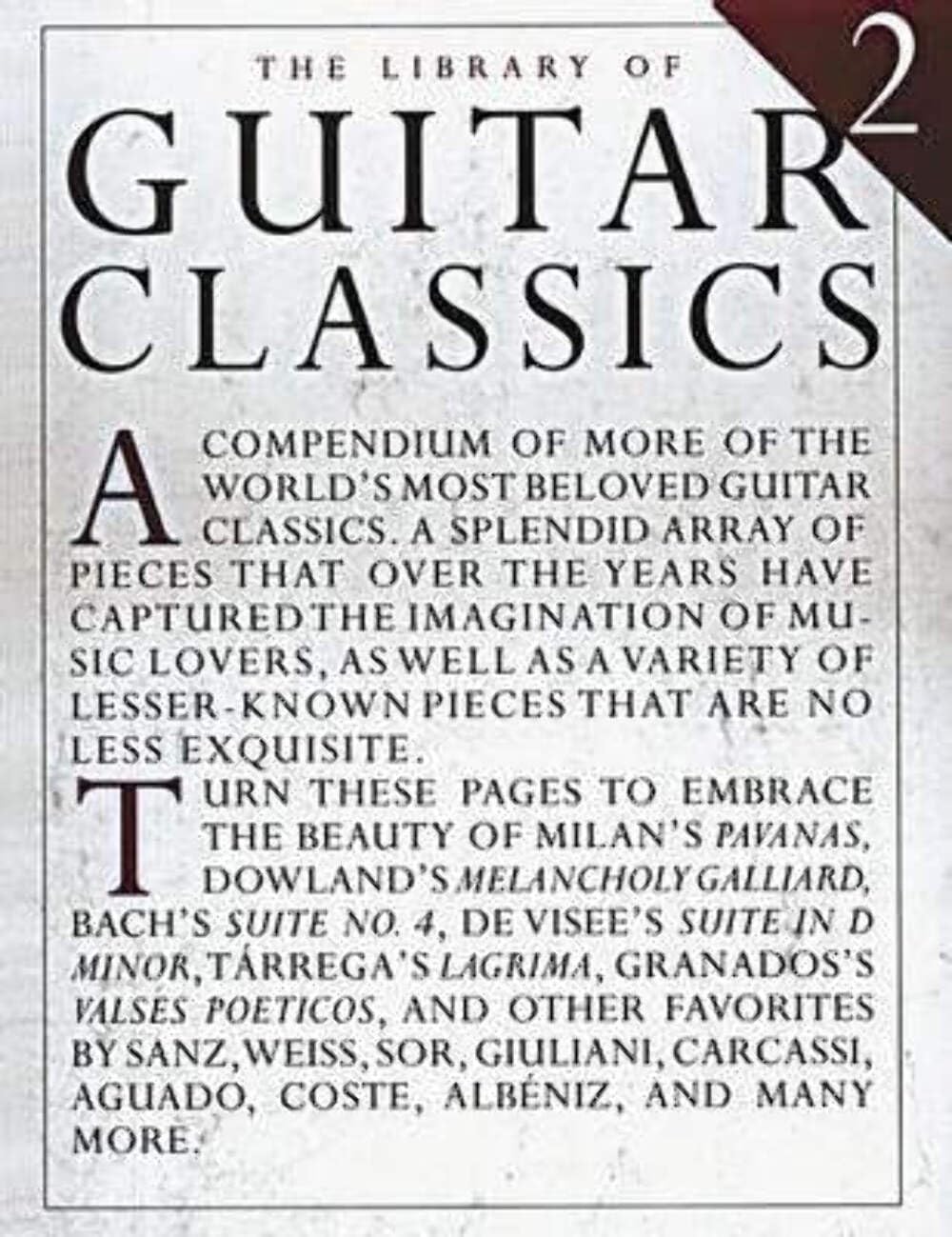 The Library Of Guitar Classics 2: Noten für Gitarre Social Sciences