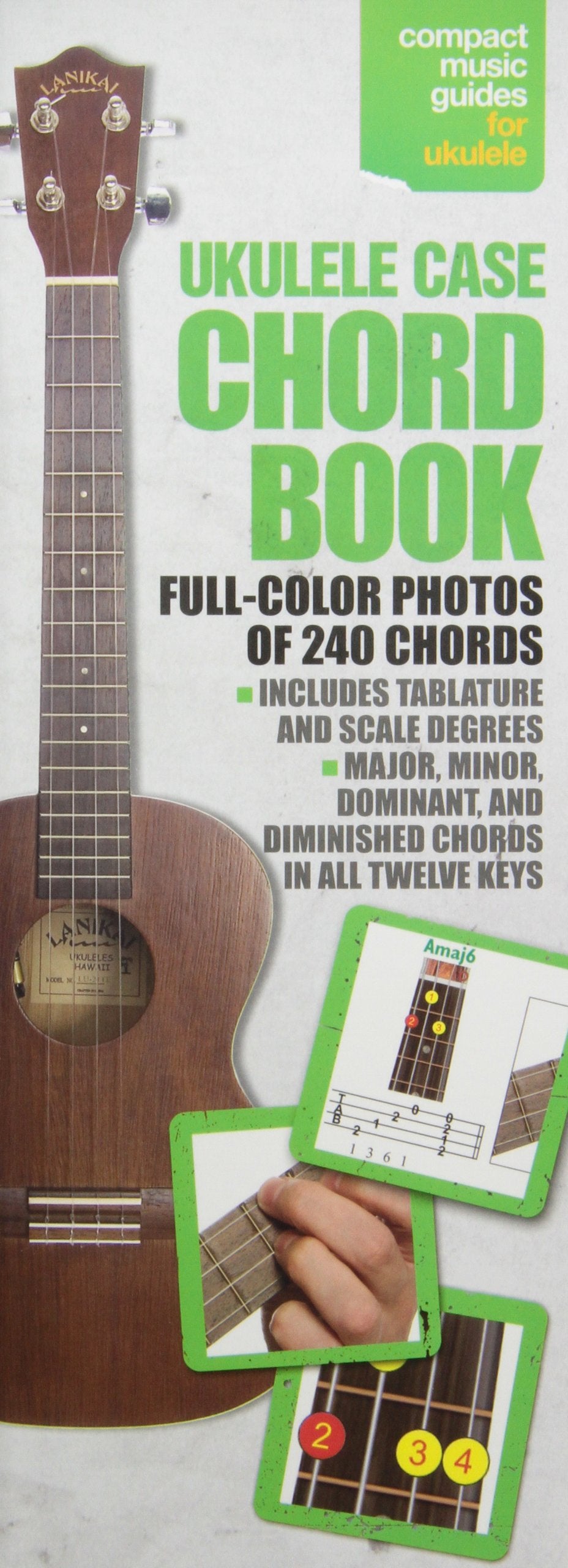 Ukulele Case Chord Book: Compact Music Guides (Compact Music Guides for Ukuele) Sheet Music