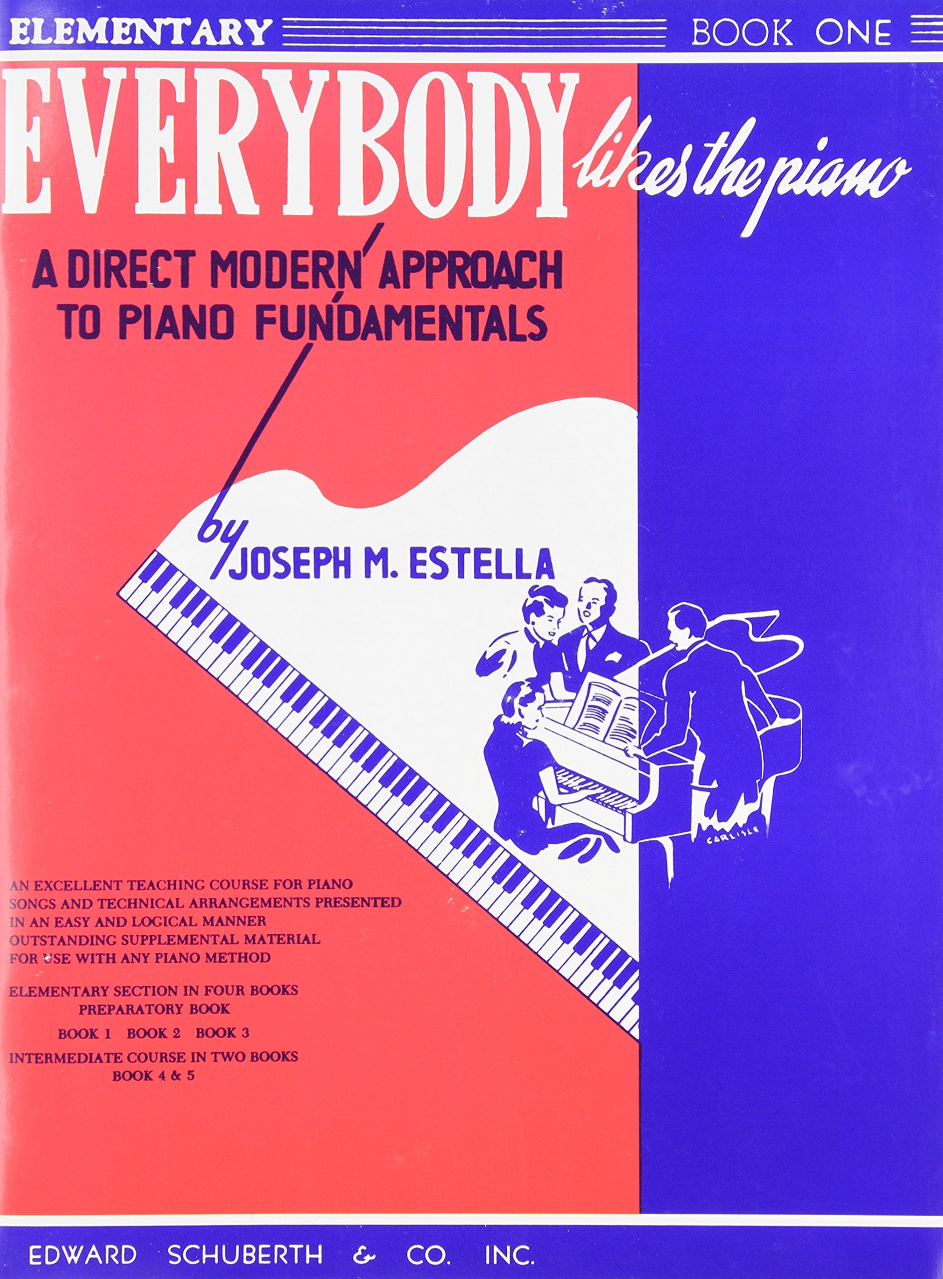 Everybody likes the piano piano book
