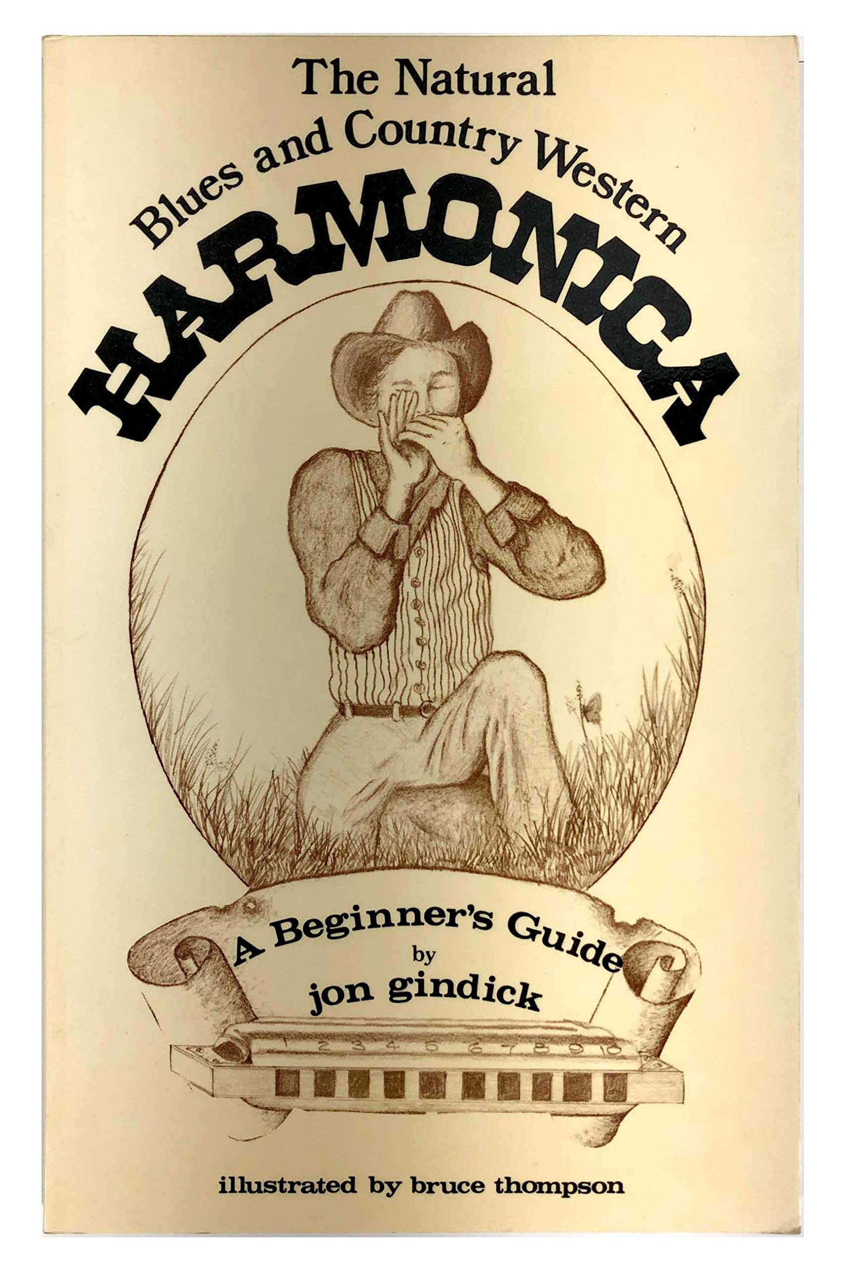 The Natural Blues and Country-Western Harmonica: A Beginners Guide Sheet Music