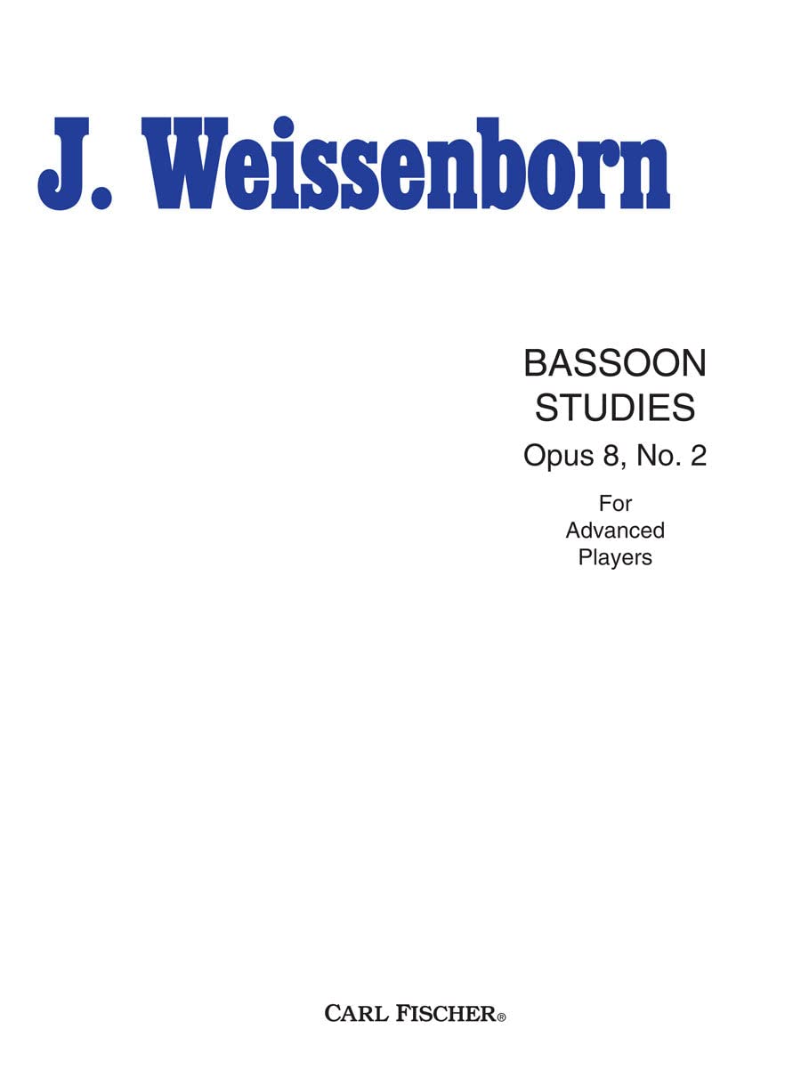 Bassoon Studies, Op. 8, No. 2 Arts & Music