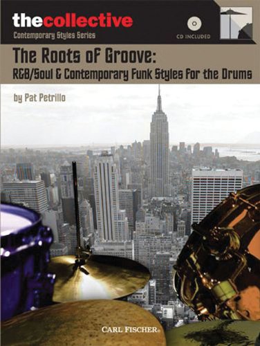 R&b/soul & contemporary funk styles for the drums batterie +cd book