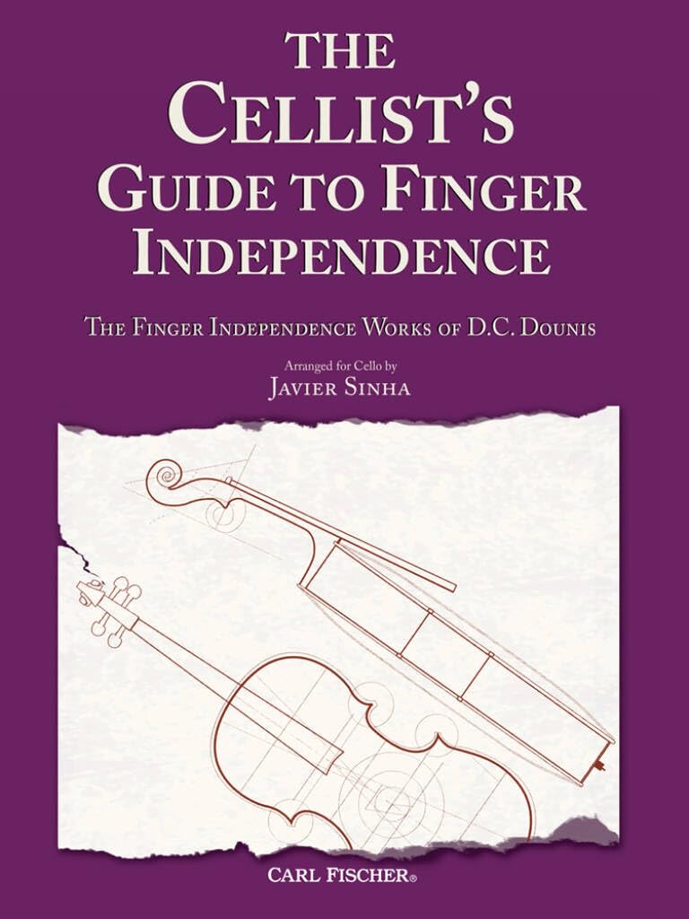 The Cellist's Guide to Finger Independence: The Finger Independence Works of D.C. Dounis Sheet Music