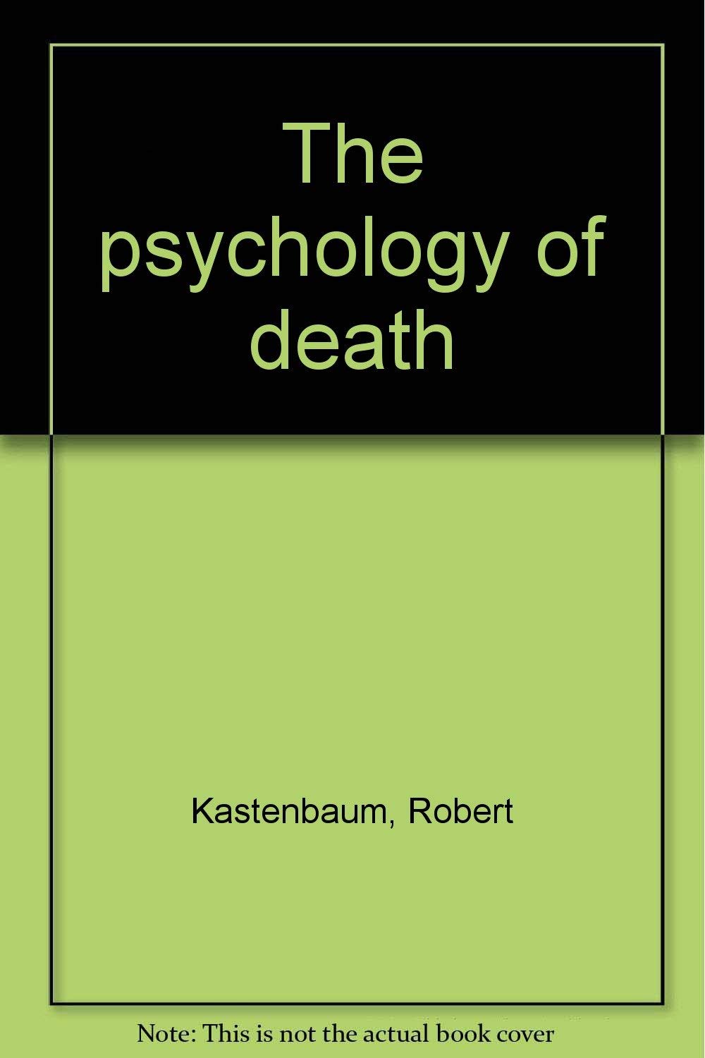 The psychology of death Books