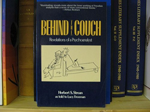 Behind the Couch: Revelations of a Psychoanalyst Books