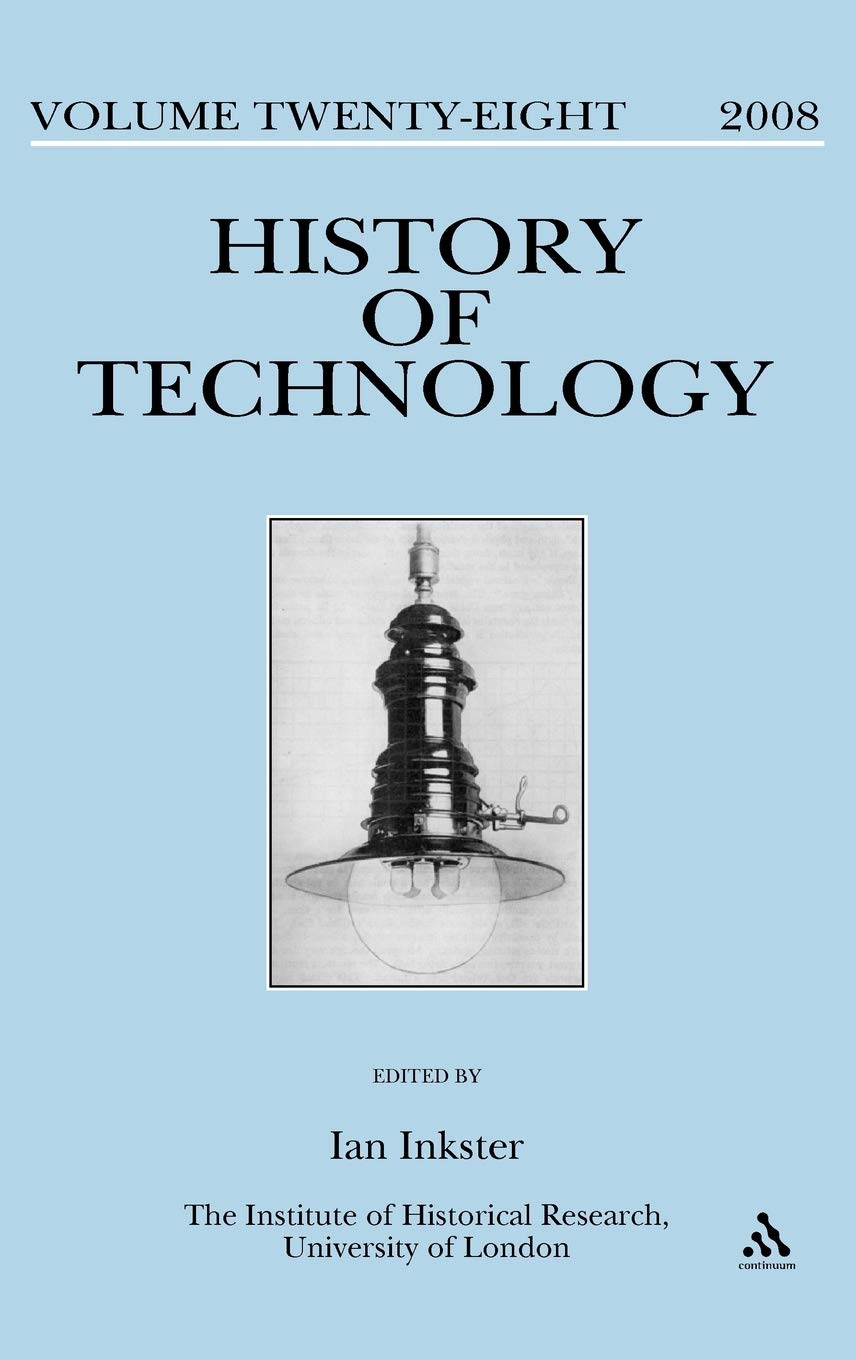 Product Image: History of Technology Volume 28