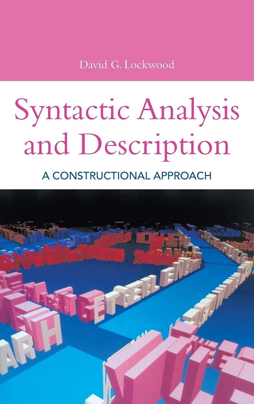 Syntactic Analysis and Description Social Sciences