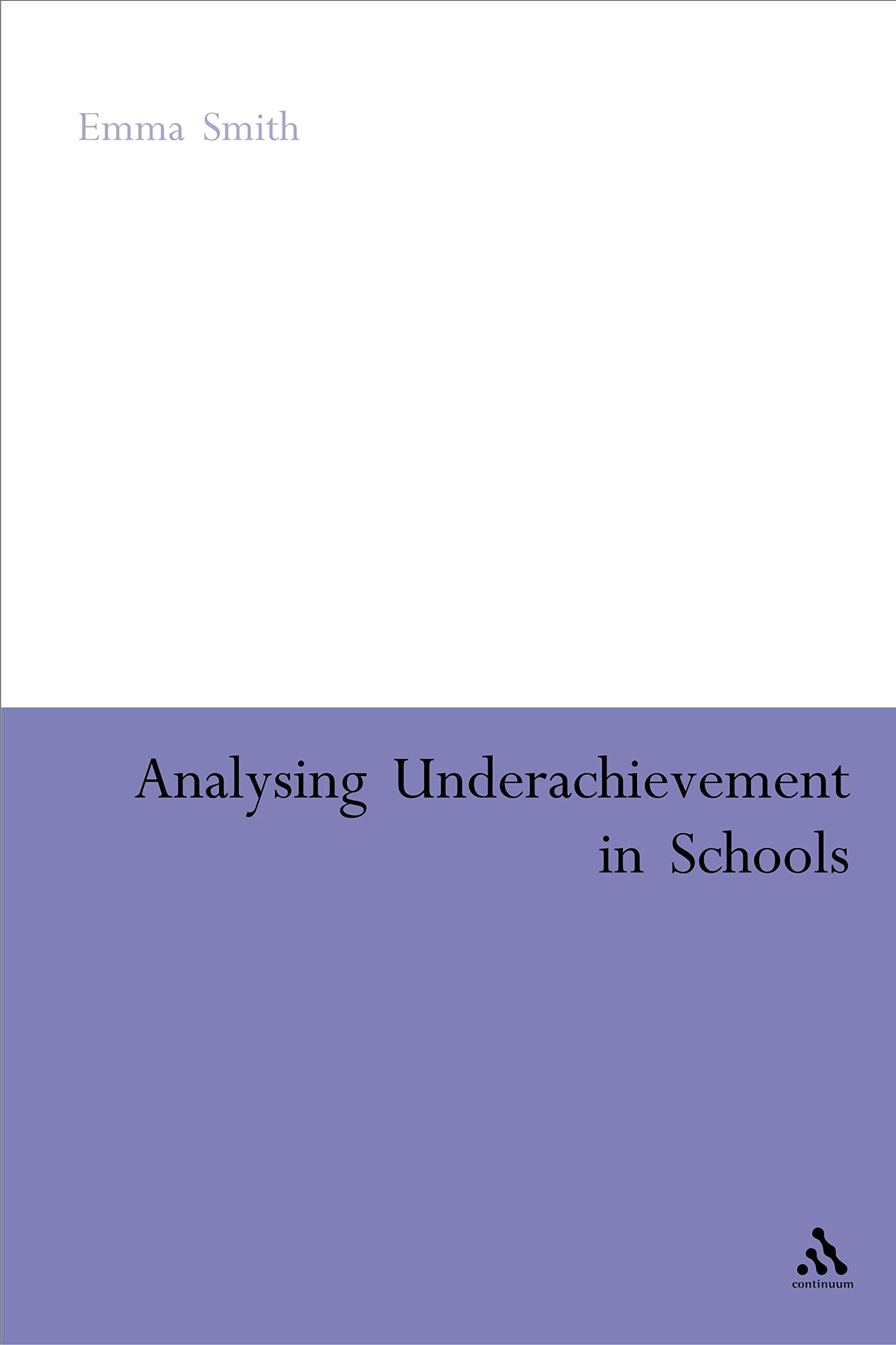 Product Image: Analysing Underachievement in Schools