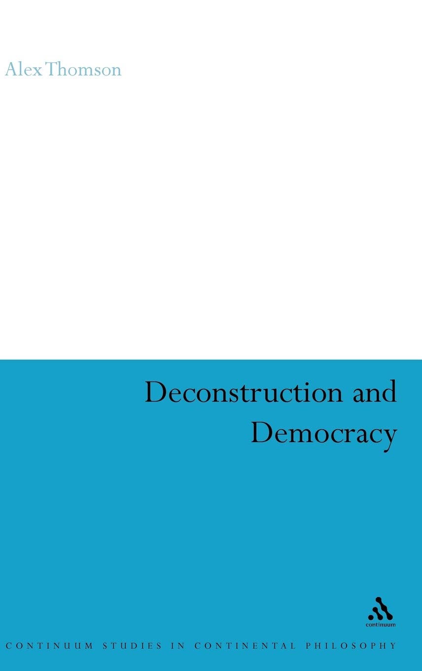 Product Image: Deconstruction and Democracy