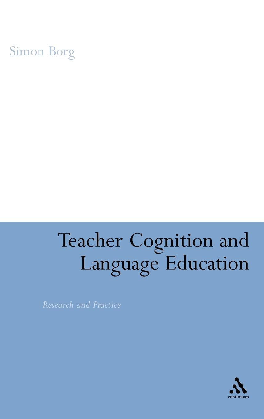 Product Image: Teacher Cognition and Language Education