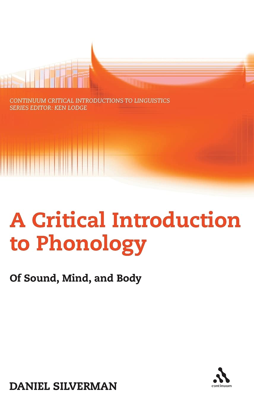 Product Image: A Critical Introduction to Phonology