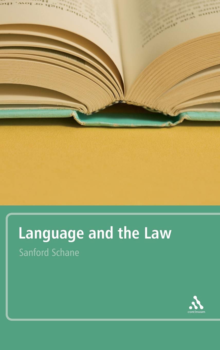 Product Image: Language and the Law