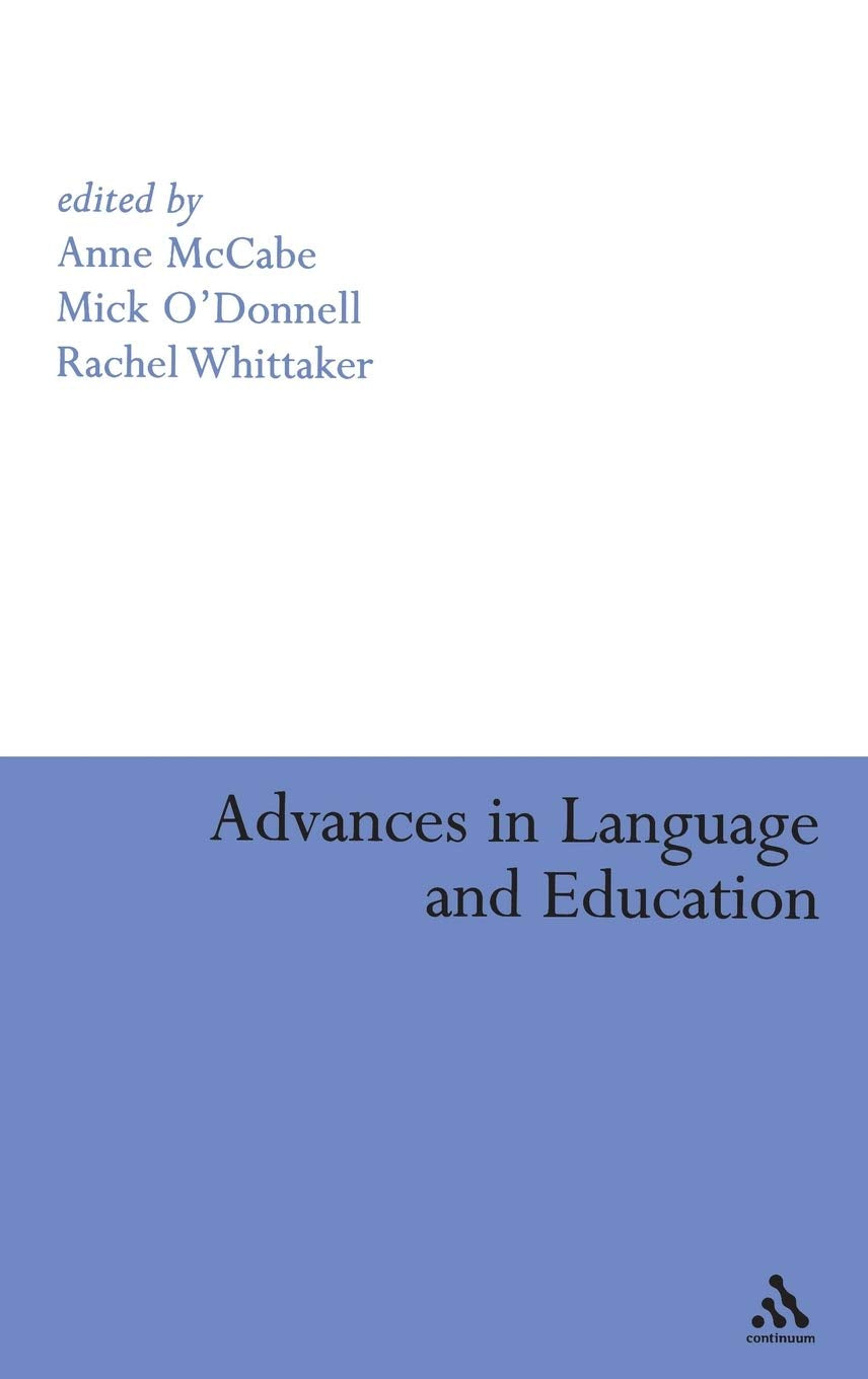 Product Image: Advances in Language and Education