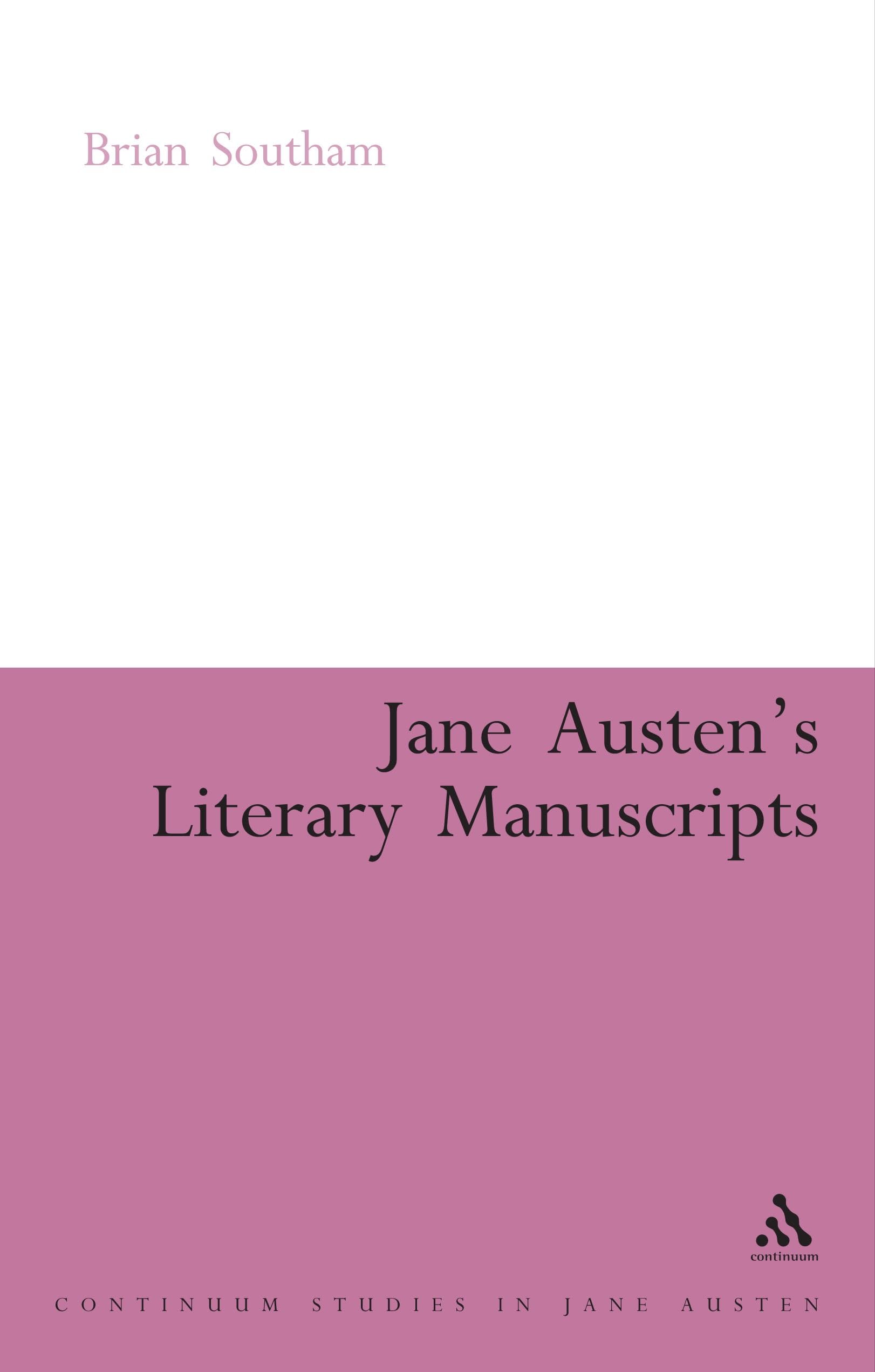 Jane Austen's Literary Manuscripts Contemporary literature