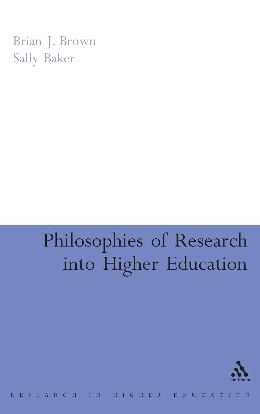 Philosophies of Research into Higher Education Natural Sciences