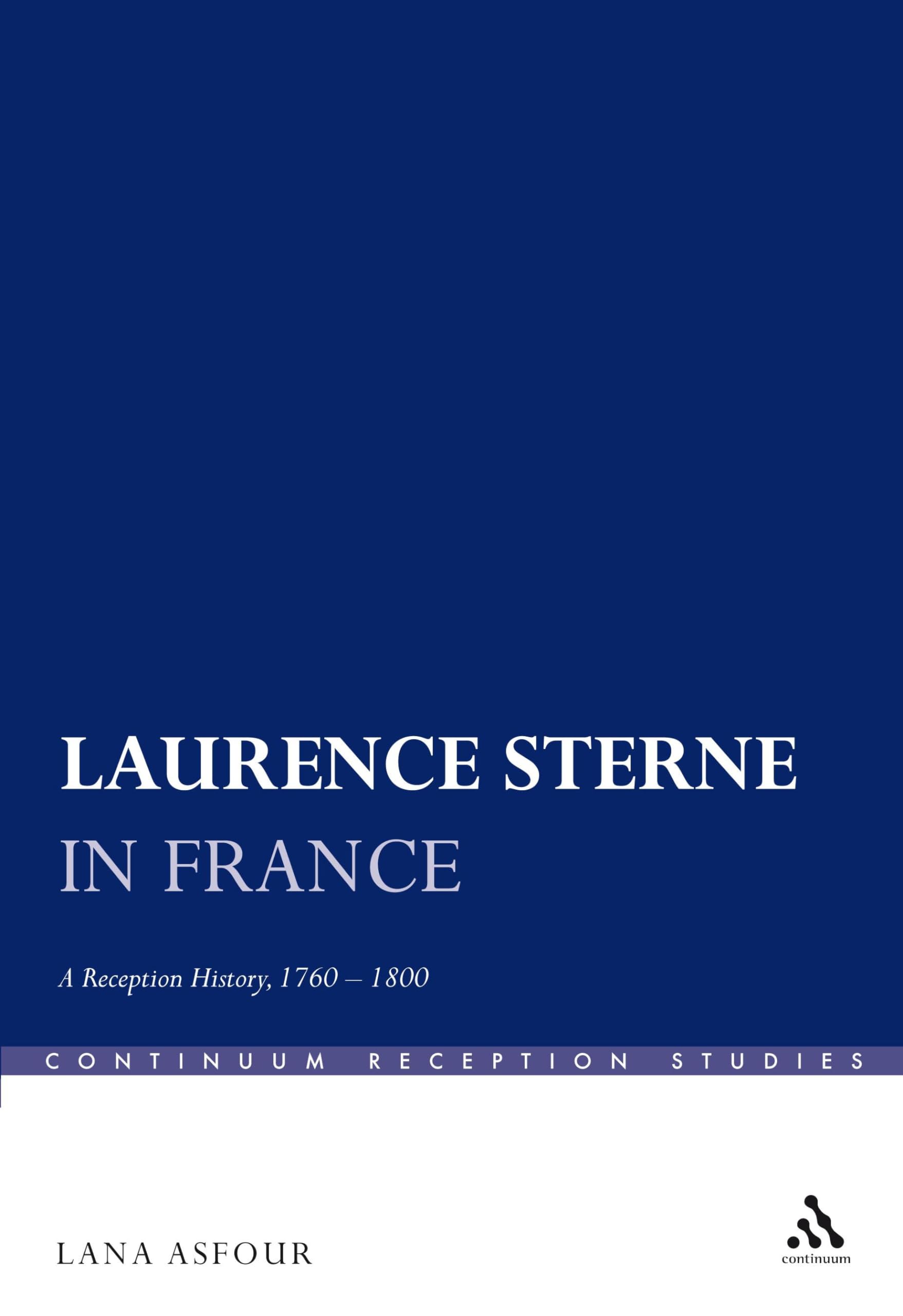 Laurence Sterne in France Contemporary literature