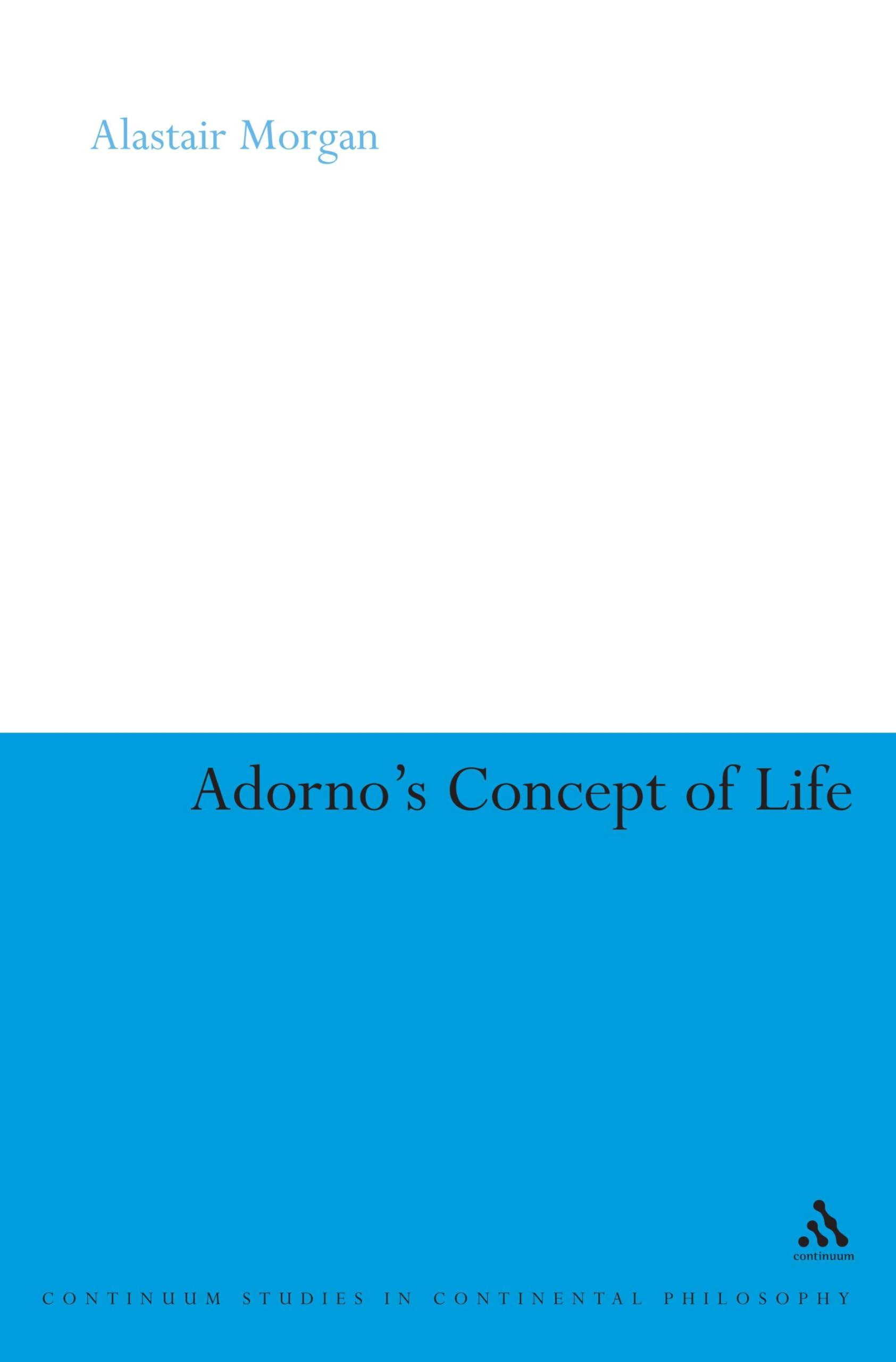 Adorno's Concept of Life Philosophy