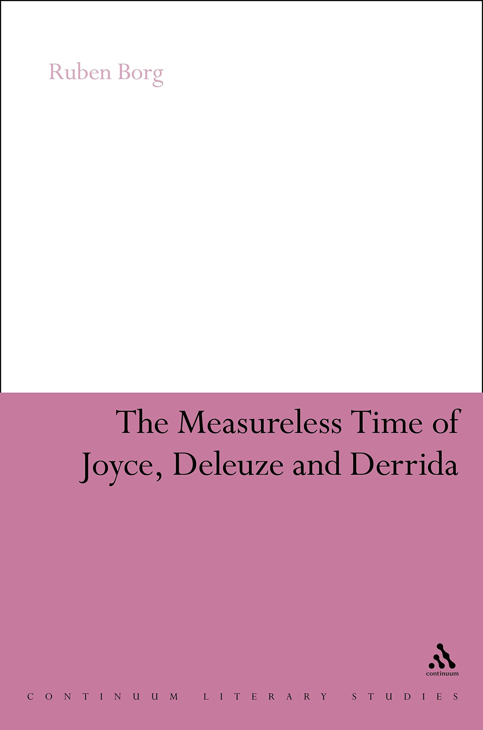 The Measureless Time of Joyce, Deleuze and Derrida Contemporary literature