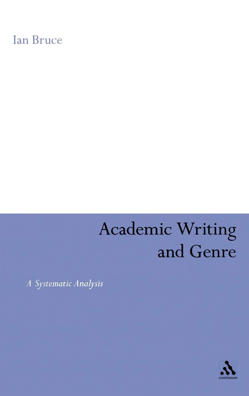 Product Image: Academic Writing and Genre